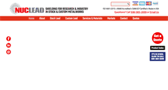 Desktop Screenshot of nuclead.com